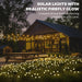 4 Pack Solar Garden Lights, 32 LED Firely Lights Outdoor