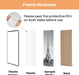 16x24 Poster Frame, Easy Slide-In Assembly, Black, 3 Pack