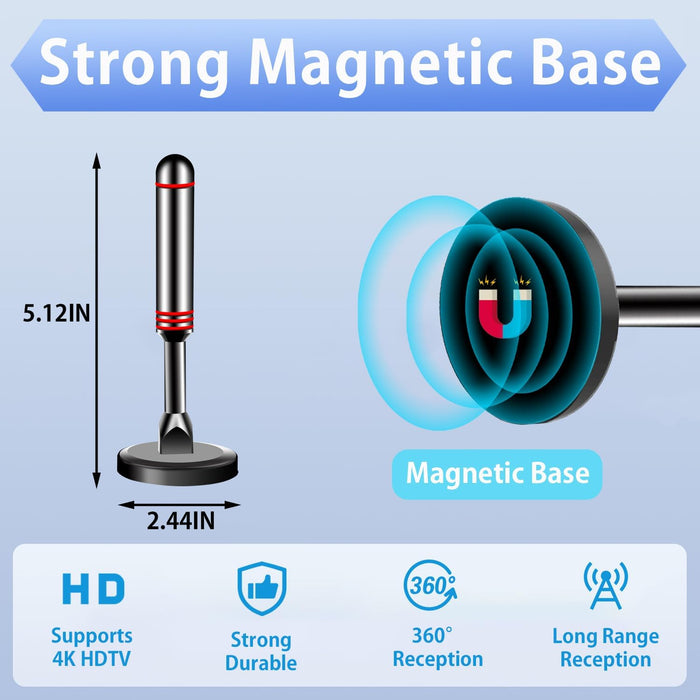 Digital TV Antenna for Smart TV Indoor,HD Antenna for TV Indoor