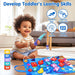 Montessori Toys for 1 Year Old: Cloth Fishing Game with Stacking Cups