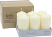 Unscented Pillar Candles – 65 Hour Burn Time, Long-Lasting Wax Candles for Weddings, Holidays, Home Décor & Special Even