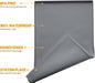 Dog Feeding Mat,100% Waterproof BPA Free Silicone Pet Food and Water Bowl Placemat,Dishwasher, High Raised Edge to Preve