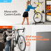 Vertical Bike Stand, Freestanding Bike Rack for Garage Storage, Upright Bicycle Floor Stand with Adjustable Height and 3