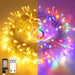 200 LED Warm White & Multicolor Color Changing String Lights