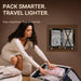 Travel Vacuum Bags with Rechargeable Pump, Carry-On Space Saver