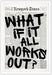 Retro Black And White Newspaper Poster What If It All Works Out Canvas Wall Art Positive Affirming Quote Minimalist Prints Painting For Home Bedroom Dorm Wall Decor 8x12in Unframed