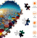 Jigsaw Puzzles for Adults 1000 Pieces, Love Pebbles Beach Puzzle, Impossible Difficult Hard Fun 1000 Piece Jigsaw Puzzle