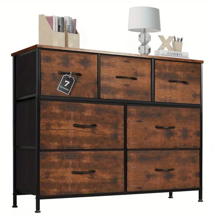 Seven-Compartment Bedroom Vanity