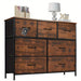 Seven-Compartment Bedroom Vanity