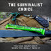 Emergency Glow Sticks with 12 Hours Duration, Individually Wrapped Industrial Grade Glowsticks for Survival Gear, Campin