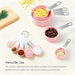 Measuring Cups and Spoons Set, 10 Pieces Stackable Measure Tools with Stainless Steel Handles, Kitchen Gadgets for Cooki