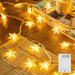 50 LED Star String Lights, 17ft Fairy Lights Battery Operated