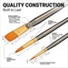Acrylic Paint Brushes Set, 20 Pcs Pointed Tip Artist Paintbrushes