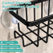 Sponge Holder for Kitchen Sink, Caddy Organizer with Suction Cup, Rustproof