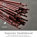 Kyoto Sandalwood Incense Sticks - Japanese Temple Aroma, Ideal for Relaxation & Meditation, Approx. 60 Sticks (0.044 Pounds) - Premium Quality Incense for Spiritual & Home Use Nagomikobo