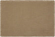 Waffle Bath Mat, Boho Bathroom Rugs Non Slip Washable, 30x20 Khaki