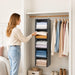 Hanging Closet Organizer and Storage for Clothes 5 Tier