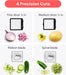 Pro Original Vegetable Chopper & Spiralizer, All-in-1 Kitchen Tool