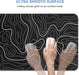 Gaming Mouse Pad, Black with White Topographic Line, 31.5x11.8in