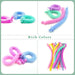 30 Pack Stretchy Strings Fidget Toys, Sensory Toys Bulk for Kids, Adults Stress Relief, Anti-Anxiety Autism Toys, Perfec