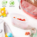 Reusable 100% Silicone Food Storage Bags, Sandwich Snack Bags New Generation Stand Up Zip Container for Soup and Leftove