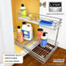 ® Pull Out Under Sink Kitchen Cabinet Organizer - 11.5 in. x 18 inch deep Drawer - Sliding Shelf Organizer for Cabinets 