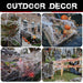 1000 sqft Spider Webs Halloween Decorations with 30 Fake Spiders