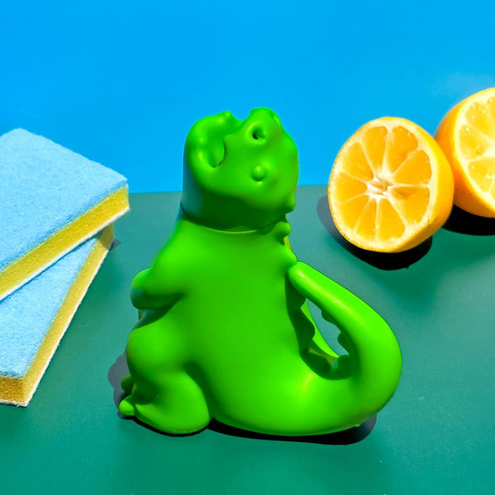 Genuine Fred DRAGON'S BREATH Microwave Steam Cleaner, BPA-Free Silicone Dragon Design, Easy to Use, Reduces Cleaning Time, Dishwasher Safe, Fun and Effective Kitchen Gadget