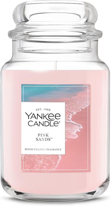 Pink Sands Scented Candle, 22oz Large Jar