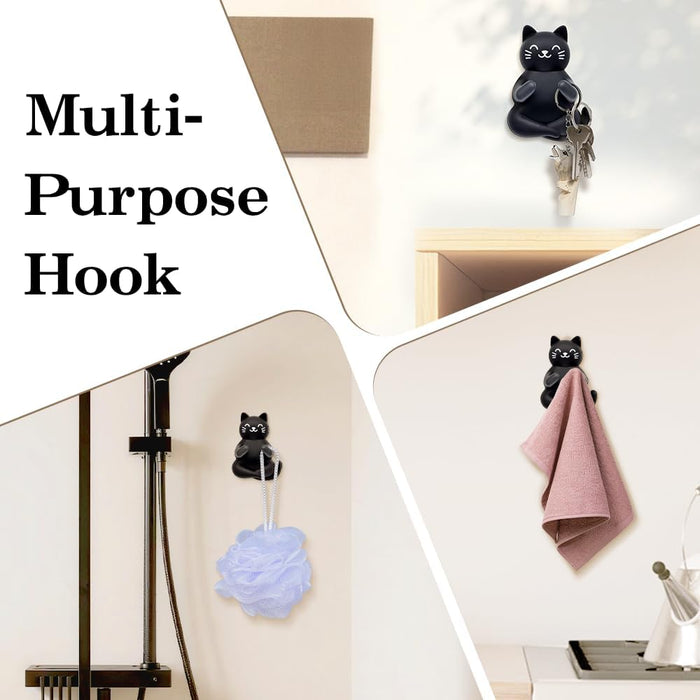 Cute Sloth Razor Holder for Shower Wall, Cat Lover Bathroom Decor