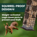 Squirrel-Be-Gone Bird Feeder, 2 lb Seed Capacity
