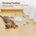 Cat Toys Chargeable, 3in1 Hide and Seek, Interactive Fun