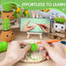 Crochet Kit for Beginners, Crochet Starter Kits for Adults, Amigurumi Craft Knitting Crocheting Kits with Step-by-Step V