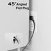 Desk Clamp Power Strip, 4 AC Outlets 4 USB Ports, Fit 1.7in Tabletop Edge
