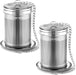 Tea Infuser, Extra Fine Mesh Tea Infusers for Loose Tea, 18/8 Stainless Steel Tea Strainer with Extended Chain Hook, Tea