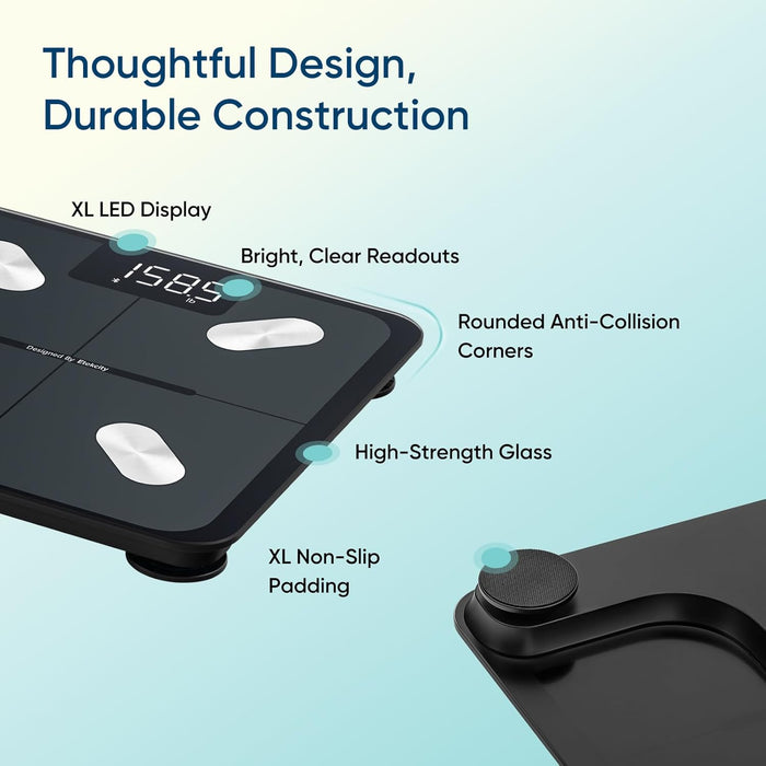 Smart Scale for Body Weight, Body Fat and BMI, FSA Eligible