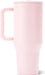 Traveler 40oz, Insulated Tumbler with Handle & Straw, Pink Sand