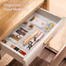【Military Grade】 Drawer Organizer for Vanity Bathroom Makeup Desk