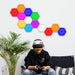 Hexagon Light Panels with Remote, 13 Colors, 6 Pack