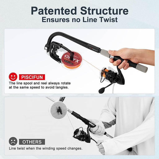Fishing Line Spooler, Portable Winder for Fishing Reels