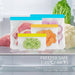 10 Pack Reusable Gallon Freezer Bags, Multicolor