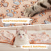 Dog Blanket 3 Pack, Soft Cozy Fleece Throw for Puppy Cat,23"x16"