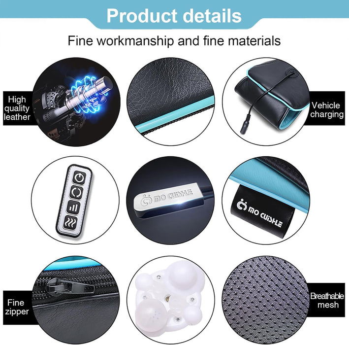 Women Men Gifts, Shiatsu Back Shoulder & Neck Massager with Heat