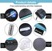 Women Men Gifts, Shiatsu Back Shoulder & Neck Massager with Heat