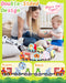 11 Pcs Magnetic Train Set Montessori Toy for Toddler, Animal Birthday Gifts
