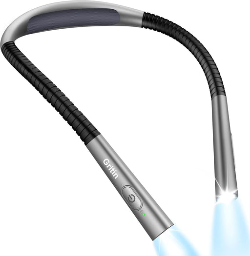 Book Light, Eye Caring 4-Color&5-Brightness Neck Light Reading Light