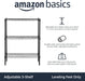 3-Shelf Adjustable Heavy Duty Steel Wire Rack Storage Shelving Organizer with Storage Space, Versatility and Ease of Use
