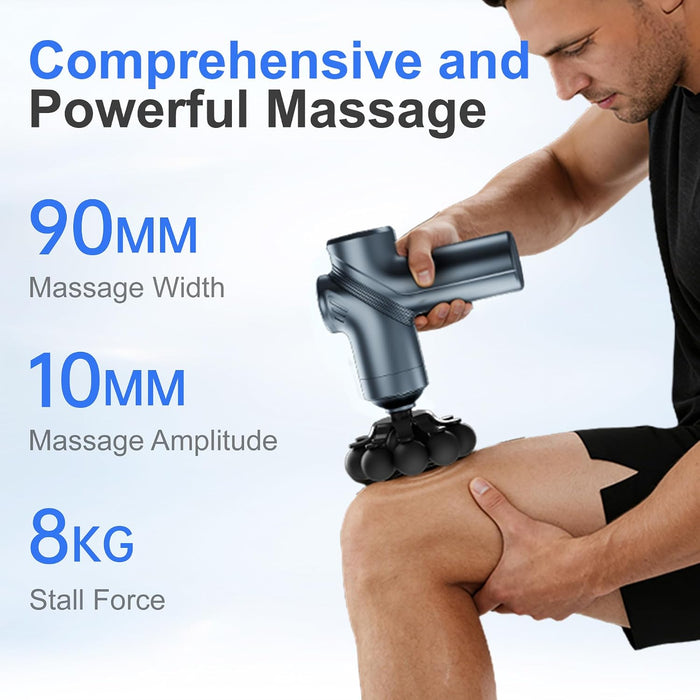 Massage Gun Deep Tissue Mini Muscle Back Massager for Pain Relief