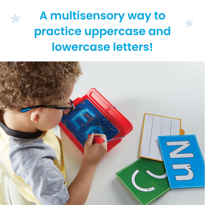 Letter Tracing Sensory Pad, Fine Motor Activities, Ages 3+