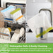 12 Pack Dishwasher Safe Reusable Freezer Bags, Multicolor